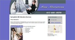 Desktop Screenshot of minaalterations.com